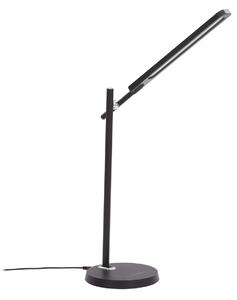 Stolní lampa Lindby, Valtorin, stmívatelné, Černá, Pracovna, Plast, Moderní