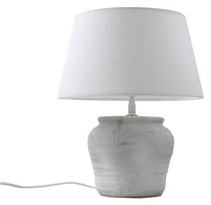 Stolní lampa Lindby, Aelith, Bílá, Obývací pokoj, Keramika, Venkovský / rustikální