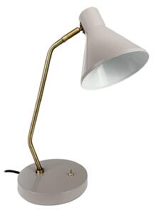 Stolní lampa Dyberg Larsen, Sleep, Šedá, Obývací pokoj, Kov, Design