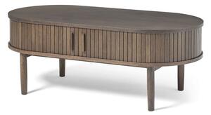 Konferenční stolek v dekoru dubu v tmavě přírodní barvě 60x120 cm Meta – Unique Furniture