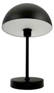 Stolní lampa Dyberg Larsen, Stockholm, stmívatelné, Černá, Obývací pokoj, Kov, Skandinávský