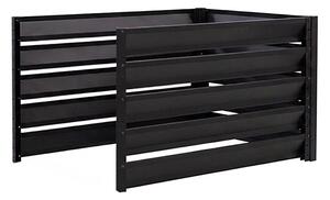 Kompostér Trestles KOMP přístavek 1600x1100x970 mm, 1660 l, černý