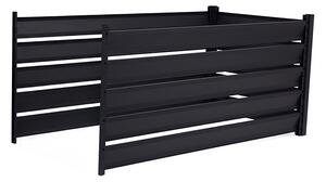 Kompostér Trestles KOMP přístavek 2100x1100x970 mm, 2190 l, černý
