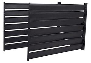Kompostér Trestles KOMP-A přístavek 1600x1100x1330 mm, 2280 l, černý