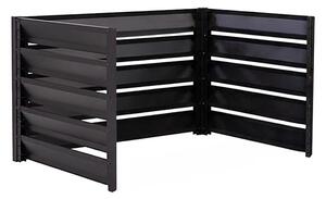 Kompostér Trestles KOMP přístavek 1100x1600x970 mm, 1660 l, černý