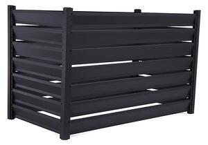 Kompostér Trestles KOMP-A 1600x1100x1330 mm, 2280 l, černý