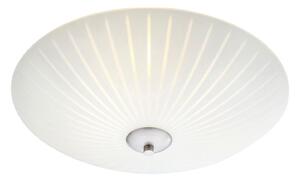 Stropní Lampa Markslöjd, Cut, stmívatelné, Bílá, Obývací pokoj, Sklo