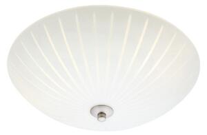 Stropní Lampa Markslöjd, Cut, stmívatelné, Bílá, Obývací pokoj, Sklo