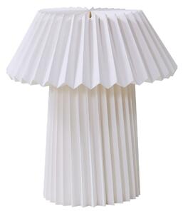 Stolní lampa Lindby, Magali, Bílá, Obývací pokoj, Papír / Karton
