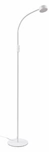 Stojací Lampa Lindby, Maori, stmívatelné, Bílá, Pracovna, Kov, Moderní