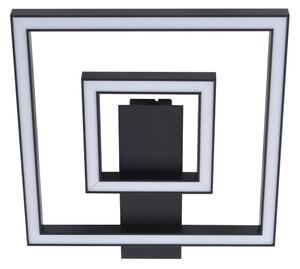 Stropní Lampa Lindby, Madamo, Černá, Obývací pokoj, Hliník, Moderní