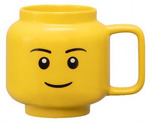Žlutý keramický hrnek LEGO® Chlapec 255 ml
