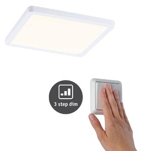 P 93053 LED vestavné svítidlo Areo VariFit IP44 3-krokové-stmívatelné 175x175mm 13W 3.000K bílá - PAULMANN