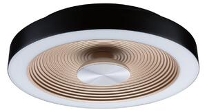 Stropní Lampa Paulmann, Volea, stmívatelné, Černá, Koupelna, Plast, Moderní