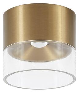 Stropní Lampa Lindby, Dalila, Zlatá / mosazná, Obývací pokoj, Hliník, Moderní