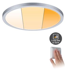 P 92992 LED vestavné svítidlo Areo VariFit IP44 kruhové 230mm 16W matný chrom WarmDim 3-krokové-stmívatelné - PAULMANN