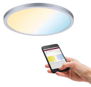 P 93046 Smart Home Zigbee LED vestavné svítidlo Areo VariFit IP44 kruhové 230mm 16W matný chrom měnitelná bílá - PAULMANN