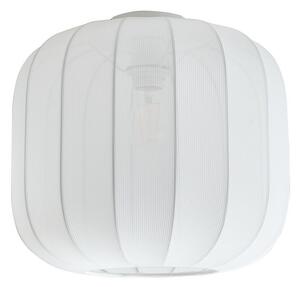 Stropní Lampa Lindby, Helin, stmívatelné, Bílá, Jídelna, Tkanina / Textil, Skandinávský