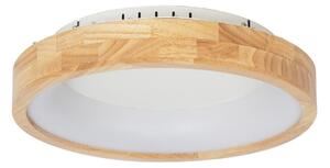 Stropní Lampa Lucande, Samvel, Dřevo, Jídelna, Dřevo, Moderní