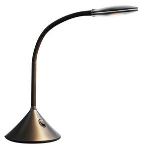Stolní lampa Halo Design, Černá, Pracovna, Plast