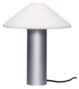 Stolní lampa Hübsch, Metalická, Obývací pokoj, Sklo