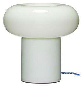 Stolní lampa Hübsch, Zelená, Obývací pokoj, Sklo