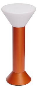 Flash Přenosné Stolní Lampa Metalická Oranžová
