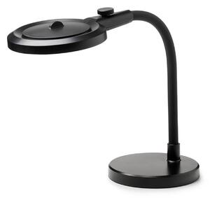Stolní lampa Halo Design, Černá, Pracovna, Kov