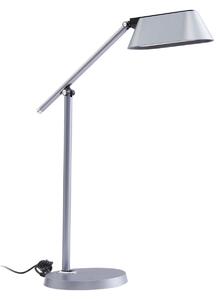Stolní lampa Lindby, Thies, stmívatelné, Šedá, Pracovna, Plast, Moderní