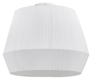 Stropní Lampa Lindby, Vitore, stmívatelné, Bílá, Obývací pokoj, Tkanina / Textil, Skandinávský