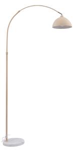 Stojací Lampa Lindby, Tonka, Béžová, Obývací pokoj, Kov, Moderní
