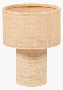 Ručně tkaná stolní lampa z rafie Syro