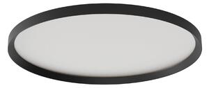 Redo Stropní LED svítidlo DAMA ø 600mm, 50W Barva: Černá, Stmívání, řízení: bez stmívání