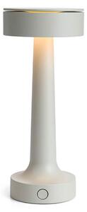 Stolní lampa ANTIDARK, Šedá, Ložnice, Hliník