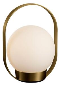 Stolní lampa ANTIDARK, Hnědá / Rezavá, Ložnice, Hliník