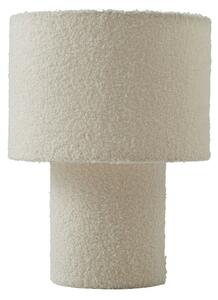 Stolní lampa Lindby, Jone, Bílá, Obývací pokoj, Tkanina / Textil, Moderní