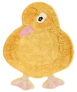 Dětský koberec DUCKIE Žlutá 95 x 120 cm Bavlna