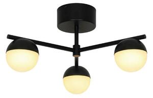 Stropní Lampa Nordlux, Contina, stmívatelné, Černá, Obývací pokoj, Kov, Skandinávský