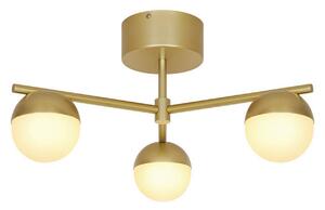 Stropní Lampa Nordlux, Contina, stmívatelné, Zlatá / mosazná, Obývací pokoj, Kov, Skandinávský