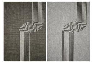 Balta Kusový koberec sysalový oboustranný Brussels 205631/11020 světle tmavě šedý Rozměr: 120x170 cm