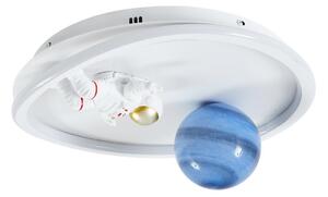Stropní Lampa Lindby, Kosmo, Bílá, Obývací pokoj, Plast, Young lifestyle