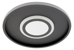 Stropní Lampa Lindby, Selian, stmívatelné, Černá, Obývací pokoj, Kov, Moderní