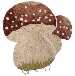Dětský koberec TOADSTOOL Světle béžová 100 x 100 cm Bavlna