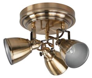 Stropní Lampa Markslöjd, FJÄLLBACKA, stmívatelné, Bronzová / starobylá mosaz, Obývací pokoj, Kov, Starožitný