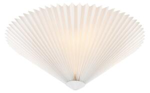 Stropní Lampa Markslöjd, Plisado, stmívatelné, Bílá, Obývací pokoj, Tkanina / Textil