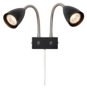 Nástěnná Svítidla Markslöjd, Černá, Ložnice, Kov