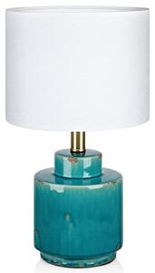 Stolní lampa Markslöjd, Cous, Modrá, Obývací pokoj, Keramika, Moderní