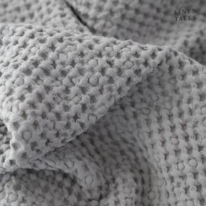 Světle šedé ručníky a osušky v sadě 3 ks Honeycomb – Linen Tales