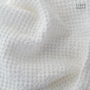 Bílý ručník 50x70 cm Honeycomb – Linen Tales
