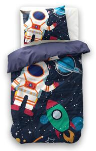 Sleeptime Dětské povlečení Space man 2 Blue 140x200/220,60x70cm